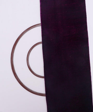 purple plain velevt fabric b106 5998